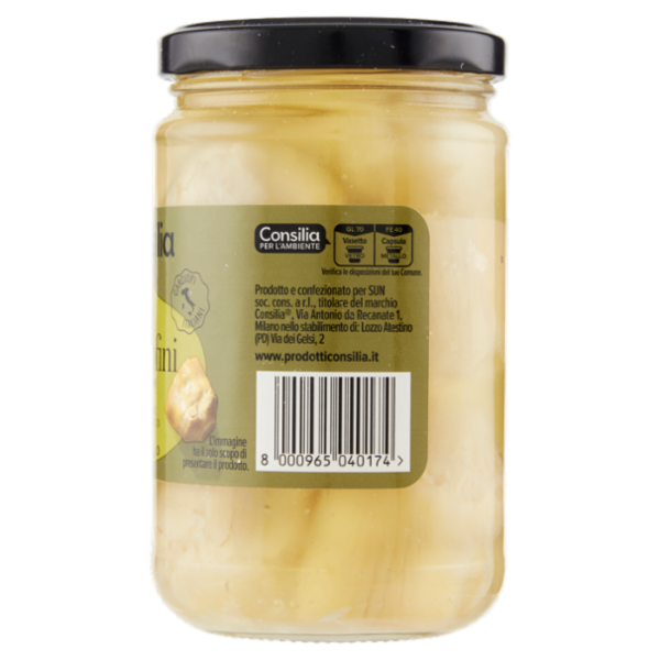 Consilia Carciofini in Olio di Semi di Girasole 285 g