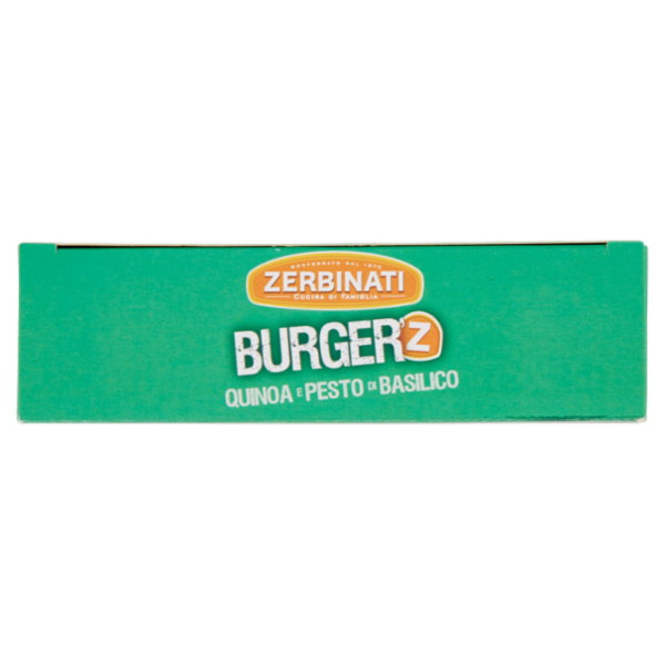 Zerbinati Burger'Z Quinoa, e Pesto di Basilico 2 x 110 g