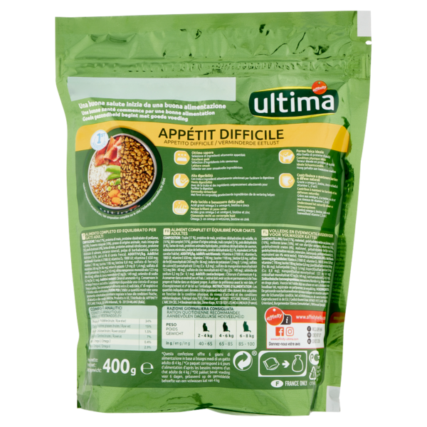 ultima Cat Appetito Difficile Trota 400 g