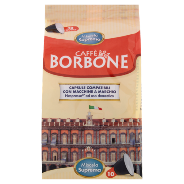 Caffè Borbone Miscela Suprema Capsule Compatibili Nespresso* 10 x 5 g