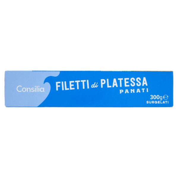 Consilia Filetti di Platessa Impanati Surgelati 300 g