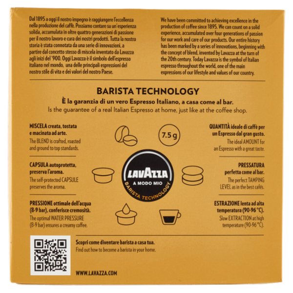 Lavazza A Modo Mio Qualità Oro 36 Capsule 270 g
