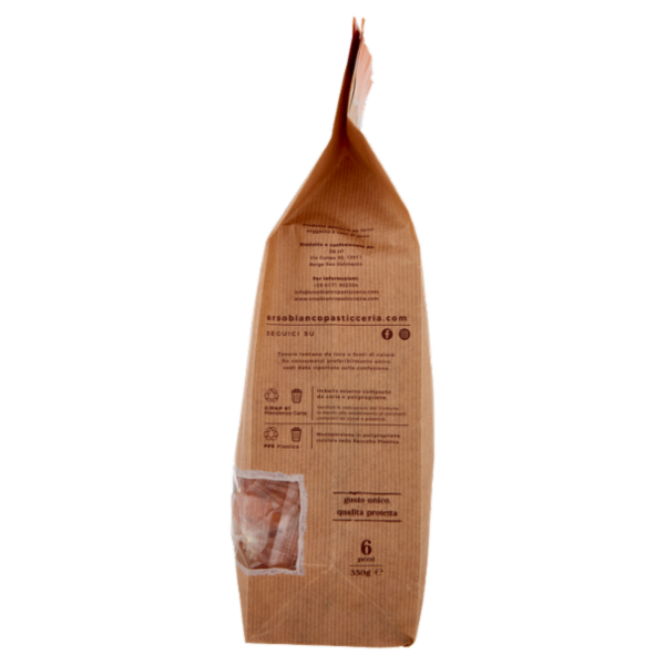 Orsobianco il fagottino con Farina Macinata a Pietra Albicocca 6 x 58 g