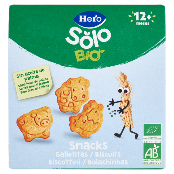 Hero Solo Bio Snacks Biscottini 100 g