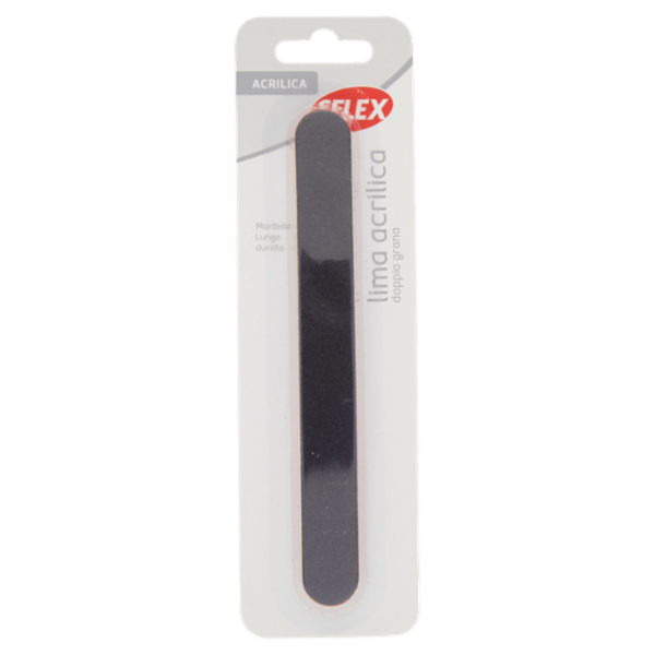 Selex Lima per Unghie Acrilica Doppia Grana