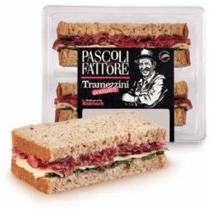 Pascoli Del Fattore Tramezzini Gourmet Bresaola E Provola 160g