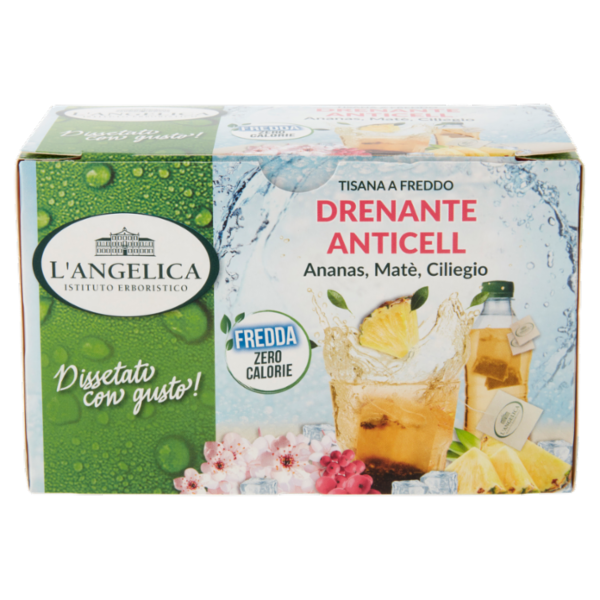 L'Angelica Tisana a Freddo Drenante Anticell 18 Filtri 36 g