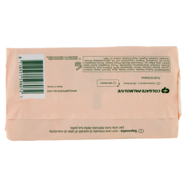 Palmolive sapone solido Naturals Latte e Mandorla 3x90 g