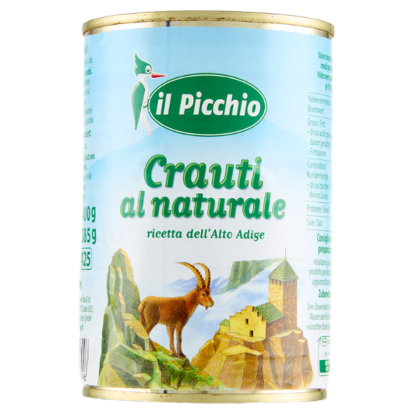 il Picchio Crauti al naturale 400 g