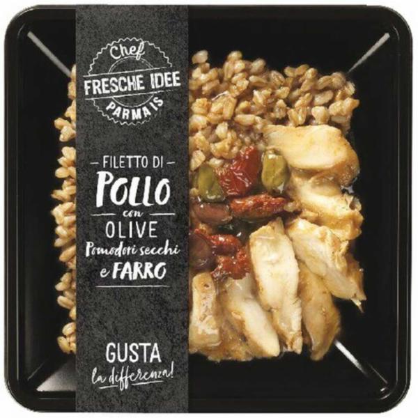 Parma Is Pollo con Farro, Olive e Pomodoro 250g
