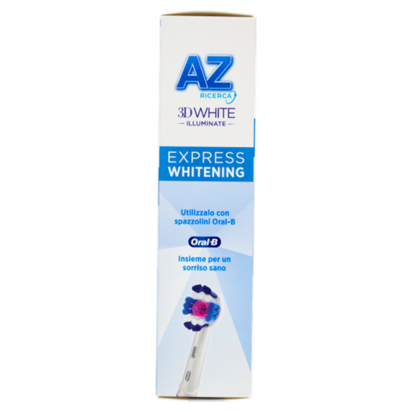 AZ Ricerca Dentifricio 3D White Illuminate Express Whitening Bianco Fresh 65 ml
