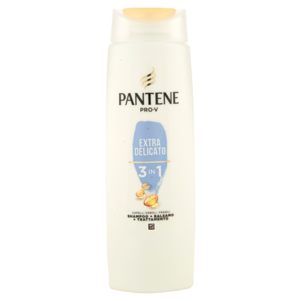 Pantene Shampoo+Balsamo+Trattamento 3in1 Extra Delicato 225 ml