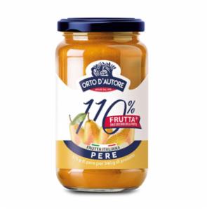 PREPARATO DI PERE 110% FRUTTA ITALIANA ORTO D'AUTORE GR.340