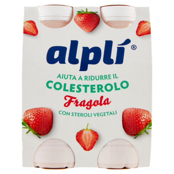 alplí Aiuta a Ridurre il Colesterolo Fragola 4 x 100 g