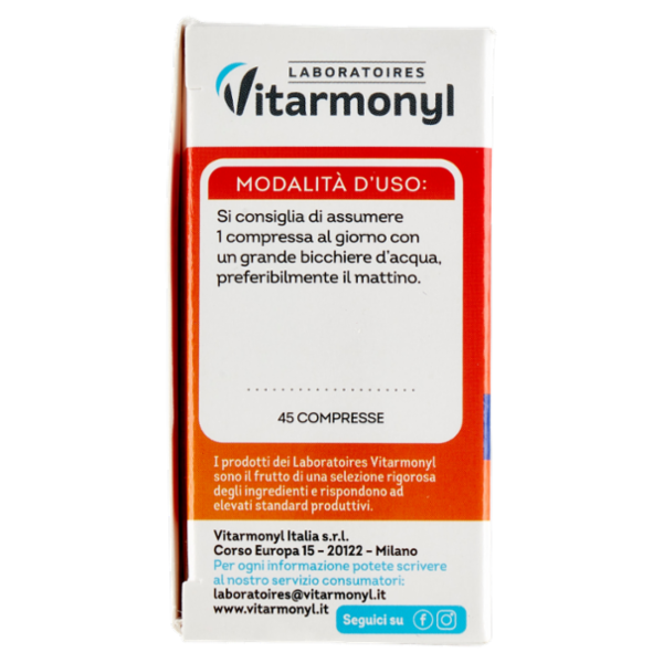 Laboratoires Vitarmonyl Multivitamine Forte con Multiminerali 45 compresse 36 g