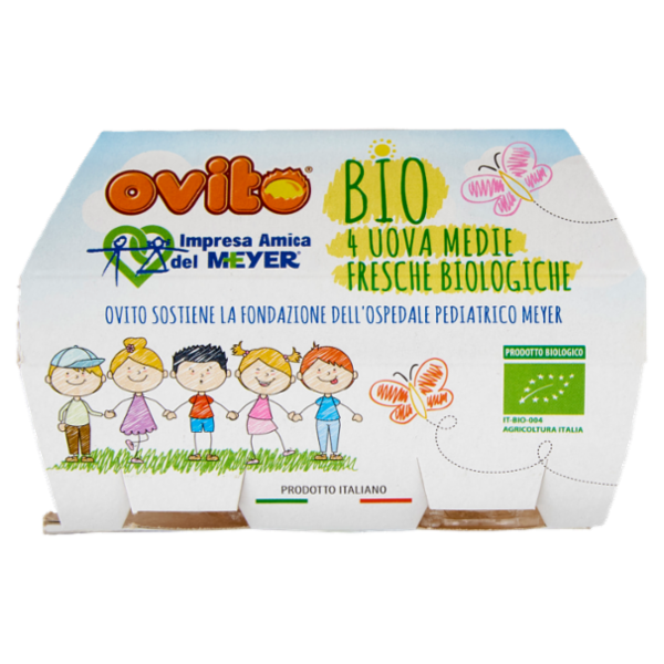 Ovito Bio 4 Uova Medie Fresche Biologiche