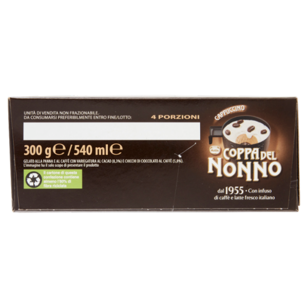 MOTTA Coppa del Nonno Cappuccino 4 x 75 g