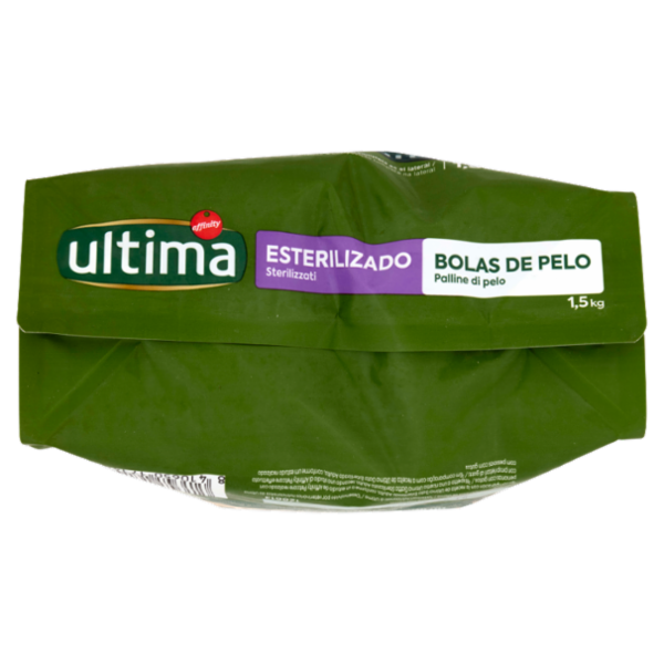 ultima Cat Sterilizzati Palline di Pelo con Tacchino 1,5 kg