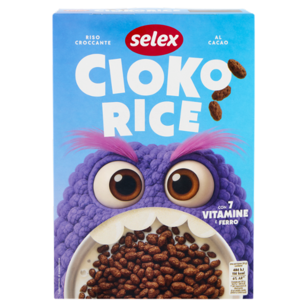 Selex Cioko Rice Riso Croccante al Cacao 375 g