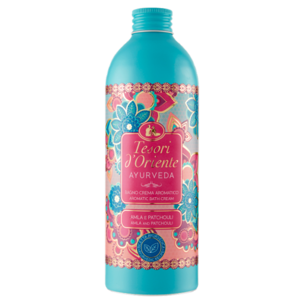 Tesori d'Oriente Ayurveda Bagno Crema Aromatico Amla e Patchouli 500 ml