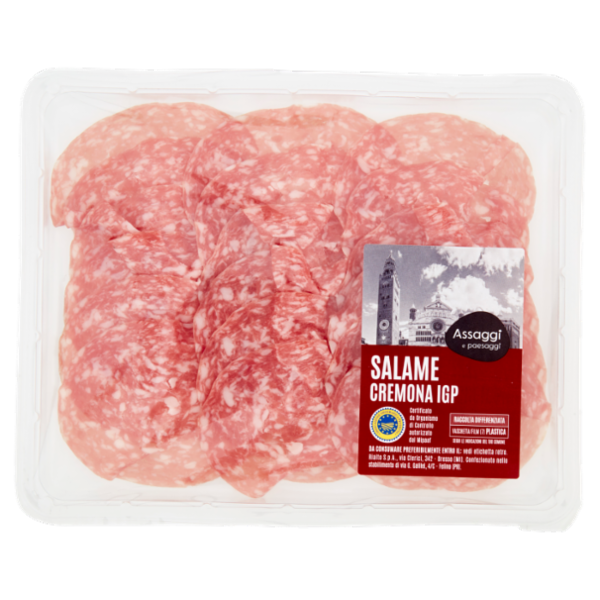 Assaggi e paesaggi Salame Cremona IGP 0,090 kg