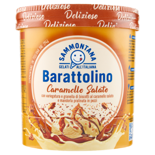 Sammontana Barattolino Delizioso Caramello Salato 500 g