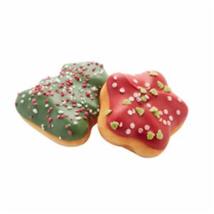 Donut Natale Stella e Albero 65g