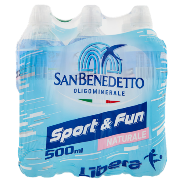 San Benedetto Libera Oligominerale Naturale Benedicta 6 x 0,5 L