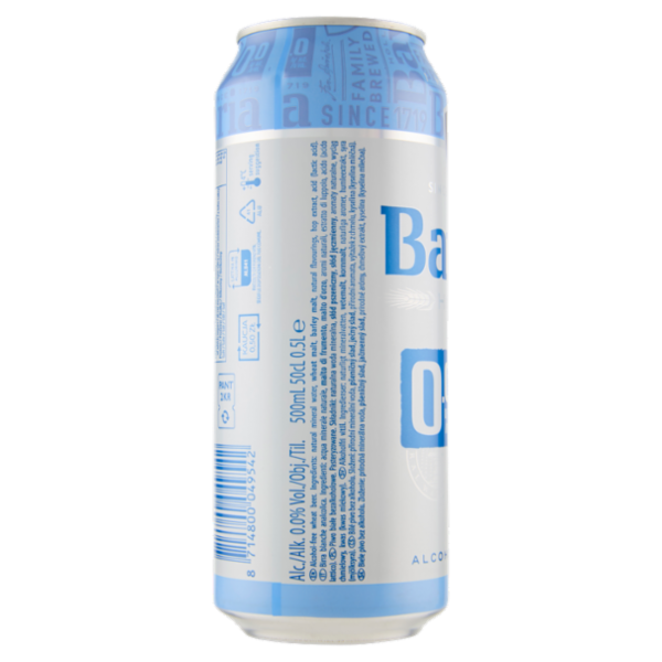 Bavaria 0.0% Alc. Vol. Wit 500 mL