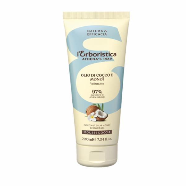L'Erboristica Mousse Doccia con Olio di Cocco e Monoi 200ml