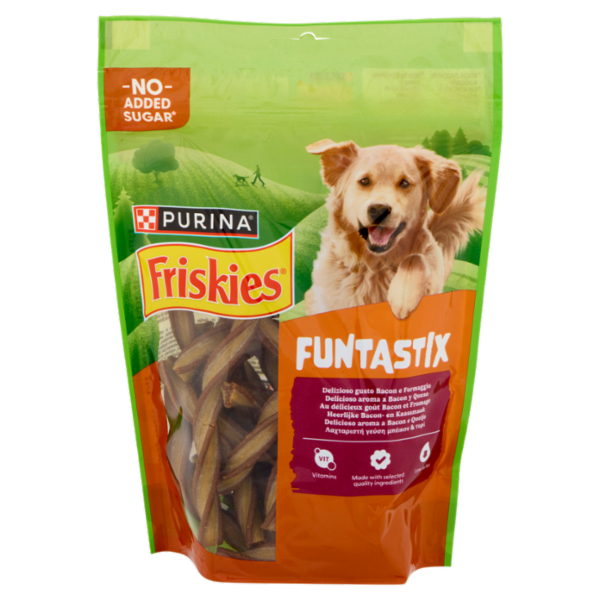 PURINA FRISKIES Funtastix Bacon e Formaggio 175g