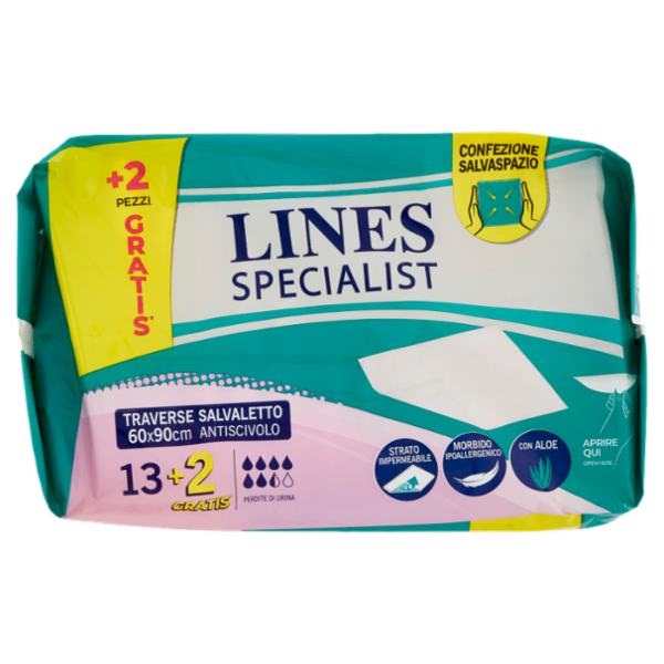 Lines Specialist Traverse Salvaletto 60x90cm Antiscivolo 13+2 pz