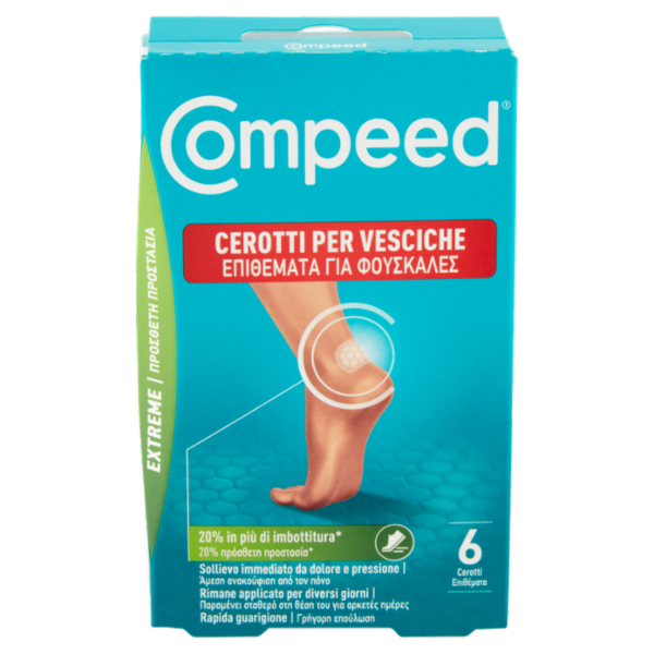 Compeed Cerotti per Vesciche Extreme 6 pz