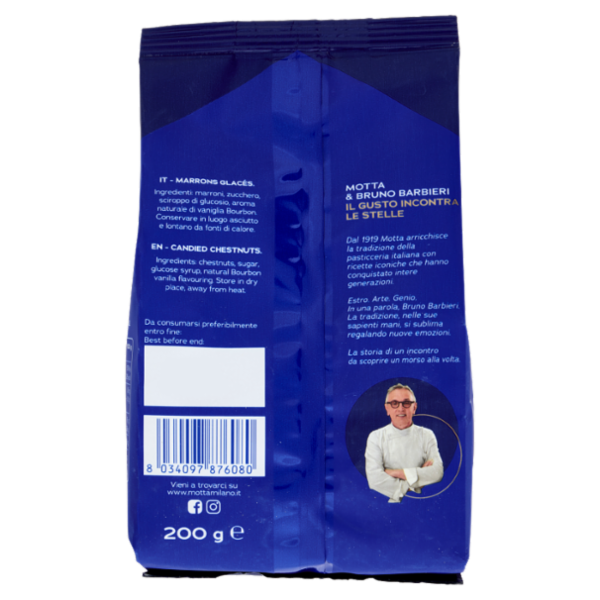 Motta Marrons Glacés in Pezzi 200 g