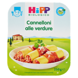 HiPP Biologico Cannelloni Alle Verdure 250 g