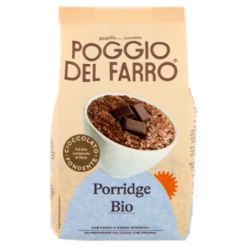 Poggio Del Farro Porridge Bio Cioccolato Fondente 300 g