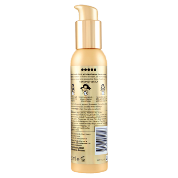 Pantene Pro-V Hydra Recharge Heat & Glow Crema Termo-Attiva Senza Risciacquo 135 ml