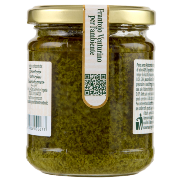 Venturino Bartolomeo Pesto Delicato Senza Aglio 180 g
