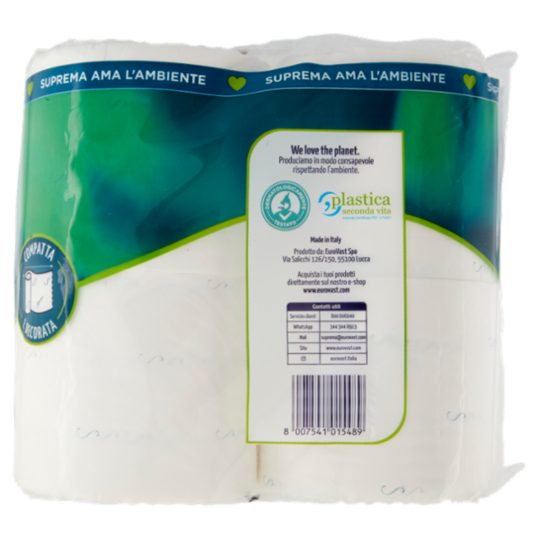 Fior di Carta Lifestyle Suprema Carta Igienica Endless 2 Veli 12 pz