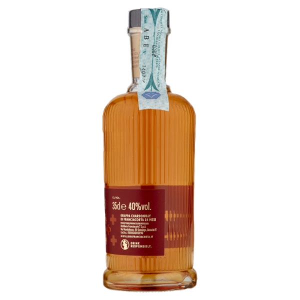 Distillerie Franciacorta la Nativa Grappa Chardonnay di Franciacorta Doppia Barrique 24 Mesi 35 cl