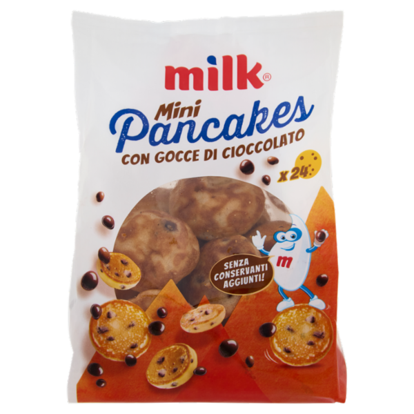 Milk Mini Pancakes con Gocce di Cioccolato 200 g