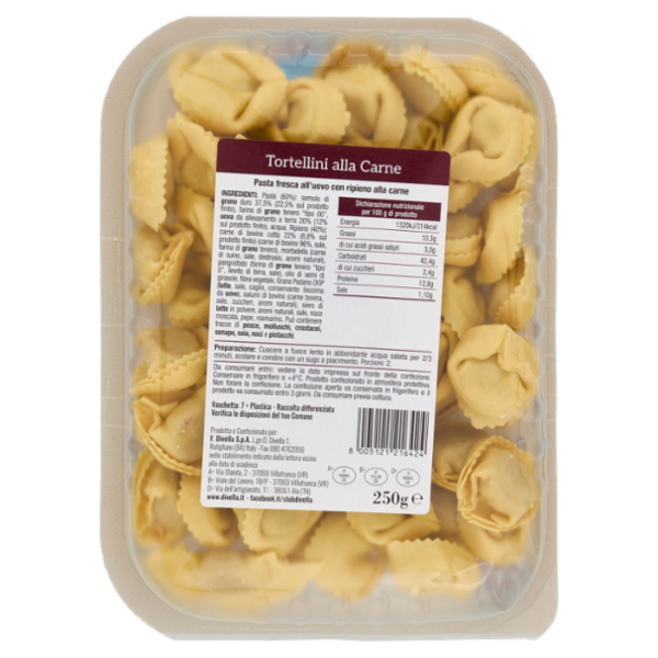 Divella Tortellini alla carne 250 g