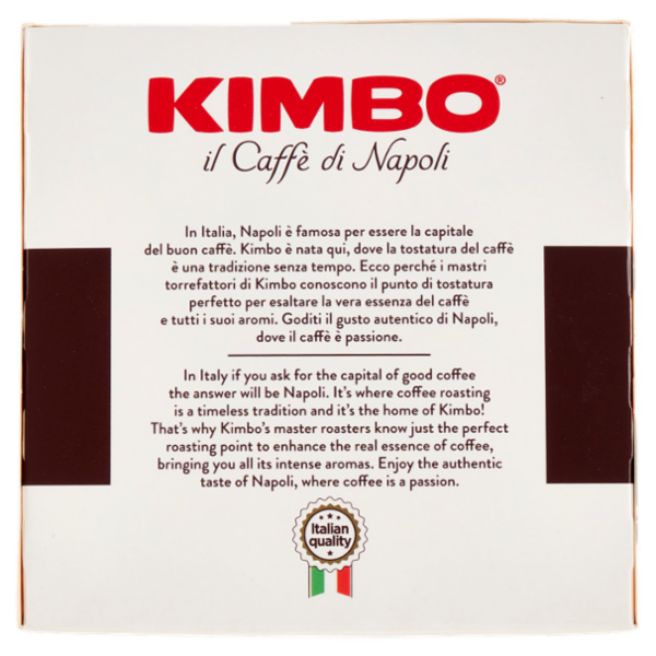 Kimbo Espresso Intenso Capsule Compatibili con le Macchine Nescafé Dolce Gusto* 16 x 7 g