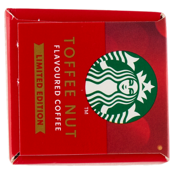 STARBUCKS Toffee Nut by Nespresso Caffè con aroma Caramello e Nocciola 10 Capsule 51g