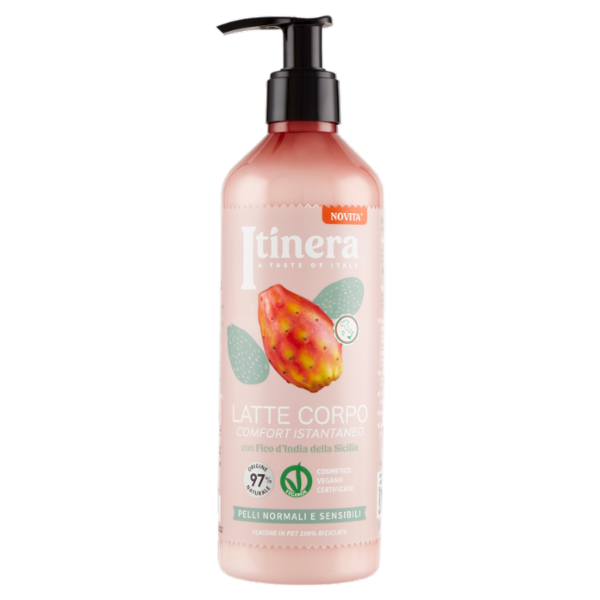 Itinera Latte Corpo Comfort Istantaneo con Fico d'India della Sicilia 370 ml