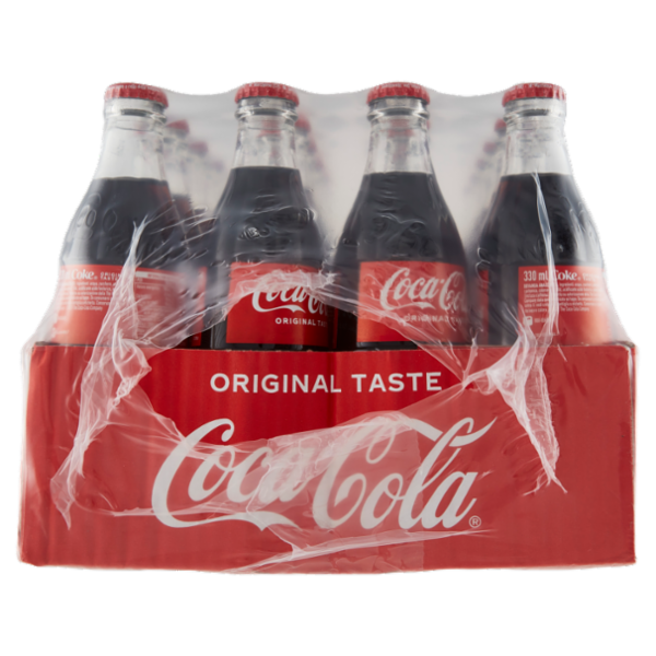 COCA-COLA Original Taste Vetro 24 x 330 ml