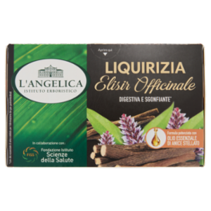 L'Angelica Liquirizia Elisir Officinale 18 Filtri 27 g