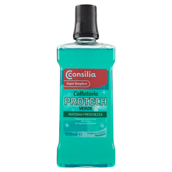 Consilia Saper Scegliere Collutorio Protech Verde 500 ml