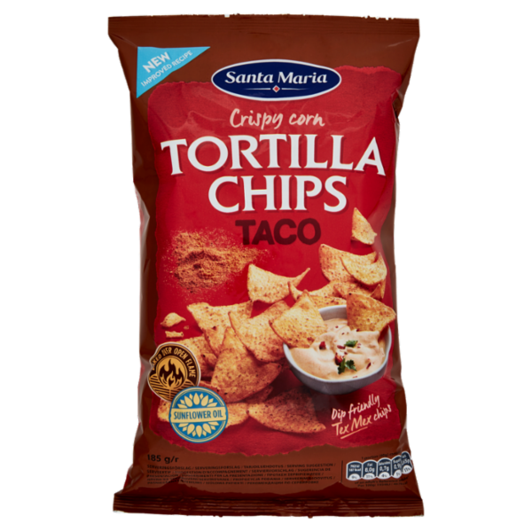 Santa Maria Tortilla Chips Taco 185 g