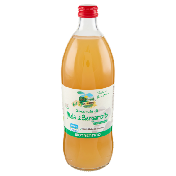 Melchiori bio Spremuta di Mela e Bergamotto Biotrentino 75 cl